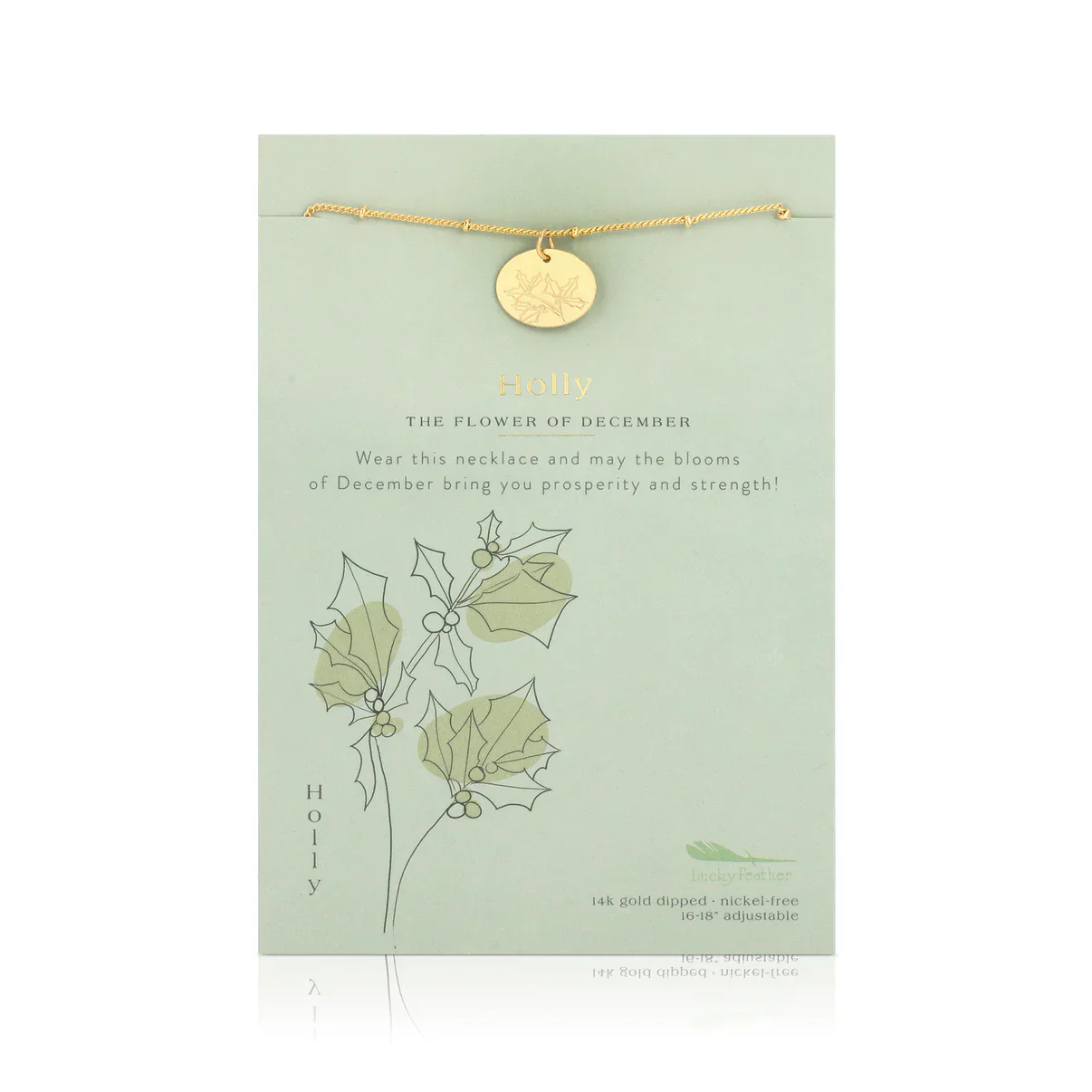 Birth Month Flower Necklaces - Image 4