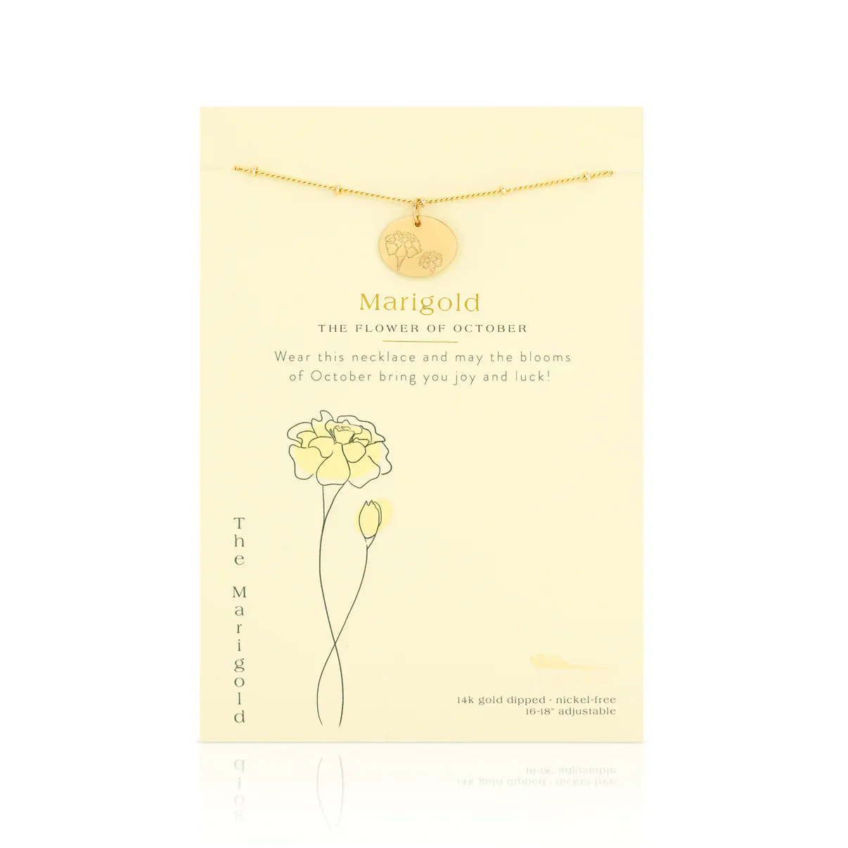 Birth Month Flower Necklaces - Image 7