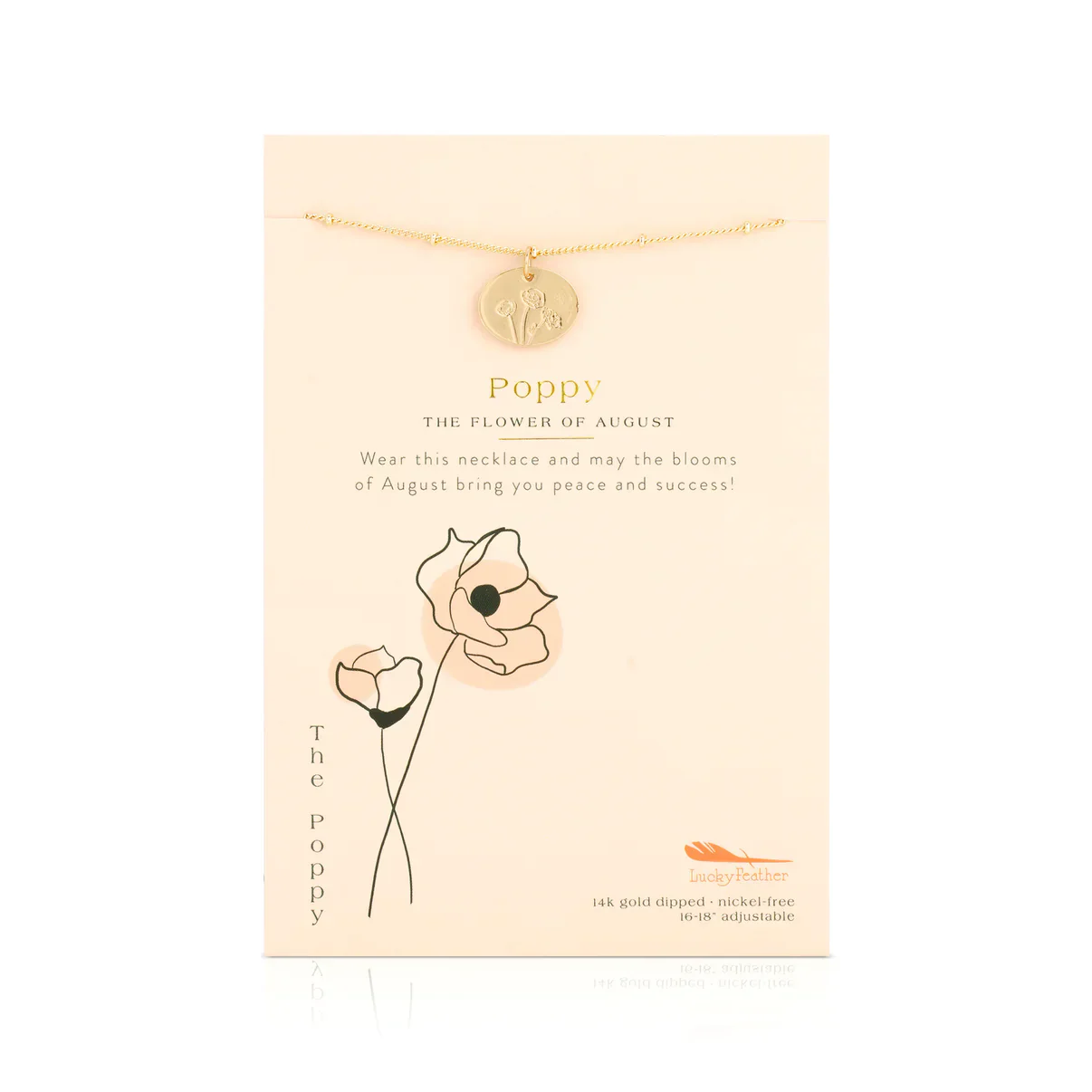 Birth Month Flower Necklaces - Image 9
