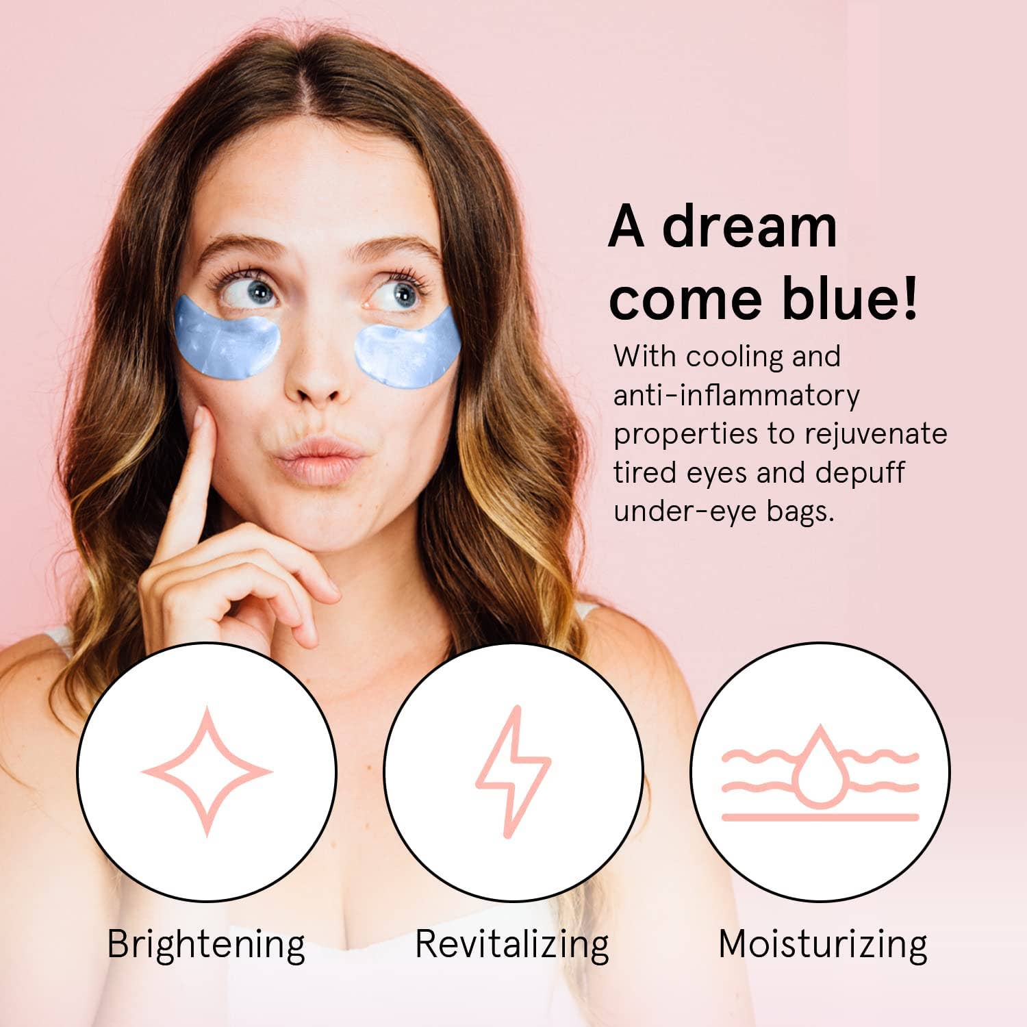 Blue Illuminating Under Eye Masks (24 Pairs) - Image 2