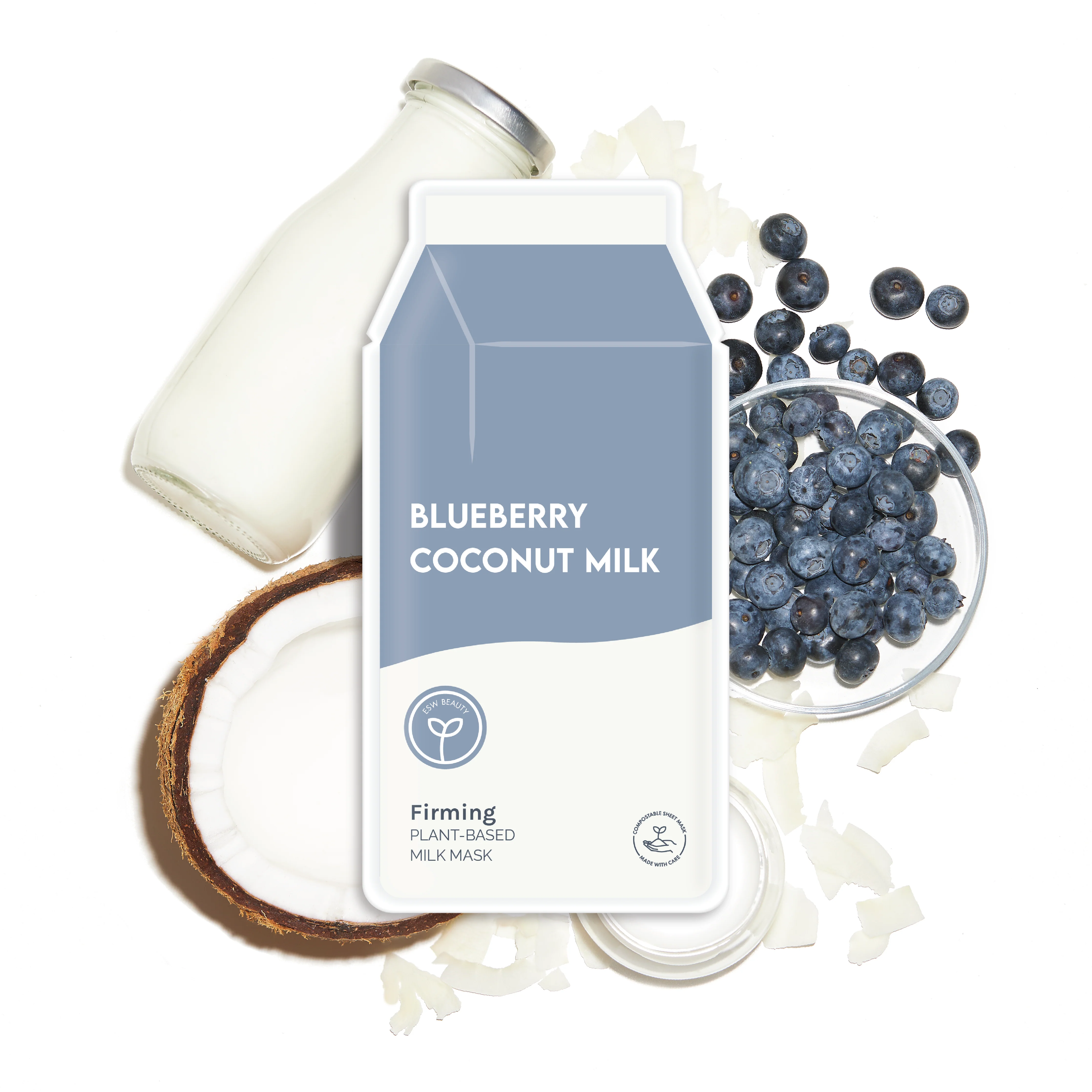 Blueberry Coconut Milk Firming Sheet Mask - Image 2
