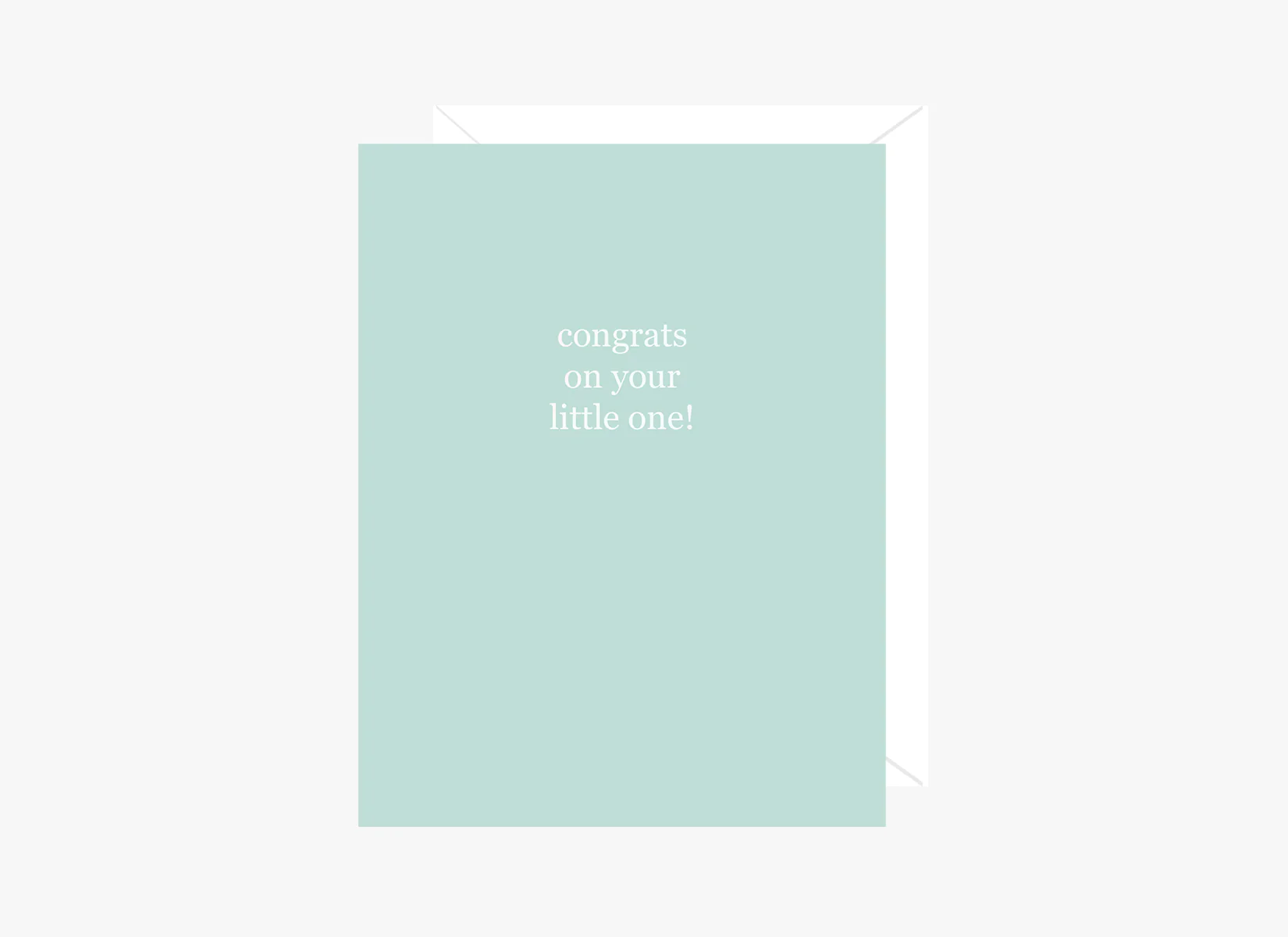 Congrats on Your Little One (Foil) - Image 2