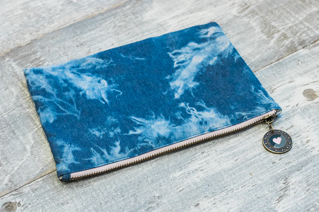 Denim Travel Pouch - Image 5
