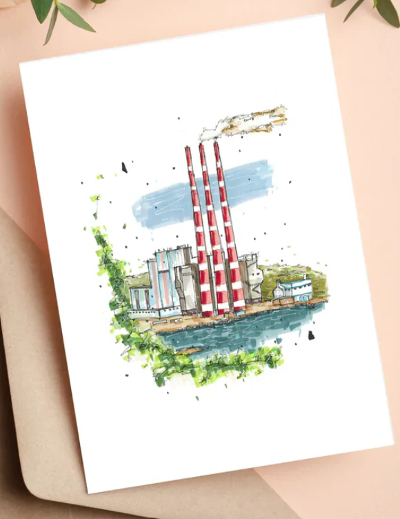 Downtown Sketcher - 8" X 10" Art Print - Image 5