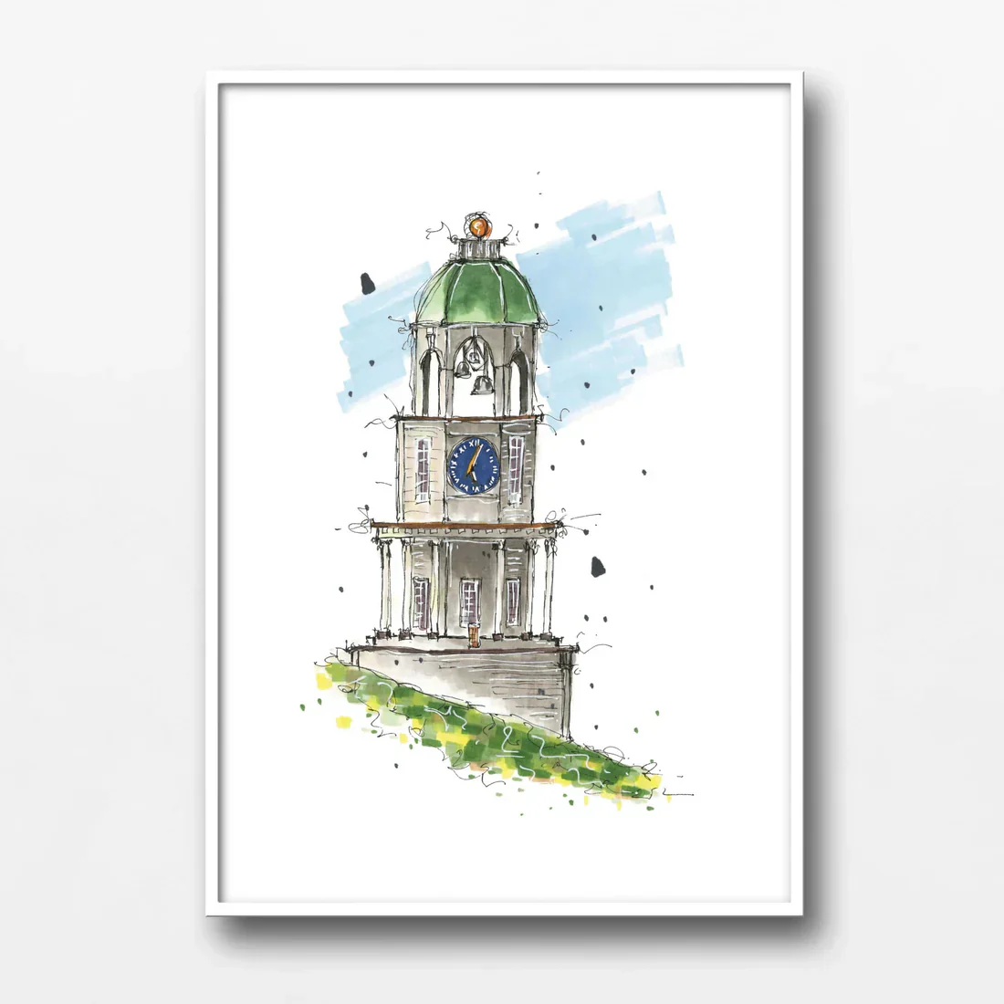 Downtown Sketcher - 8" X 10" Art Print - Image 6
