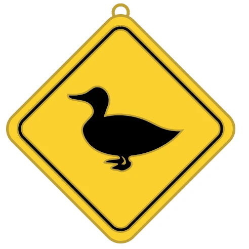 Duck Crossing Keychain/Ornament - Image 6