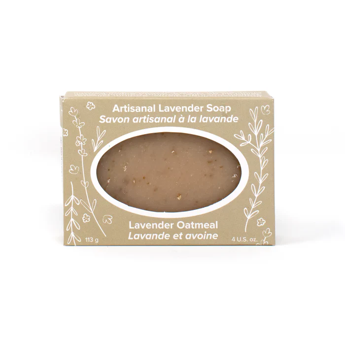 Lavender Oatmeal Soap Bar