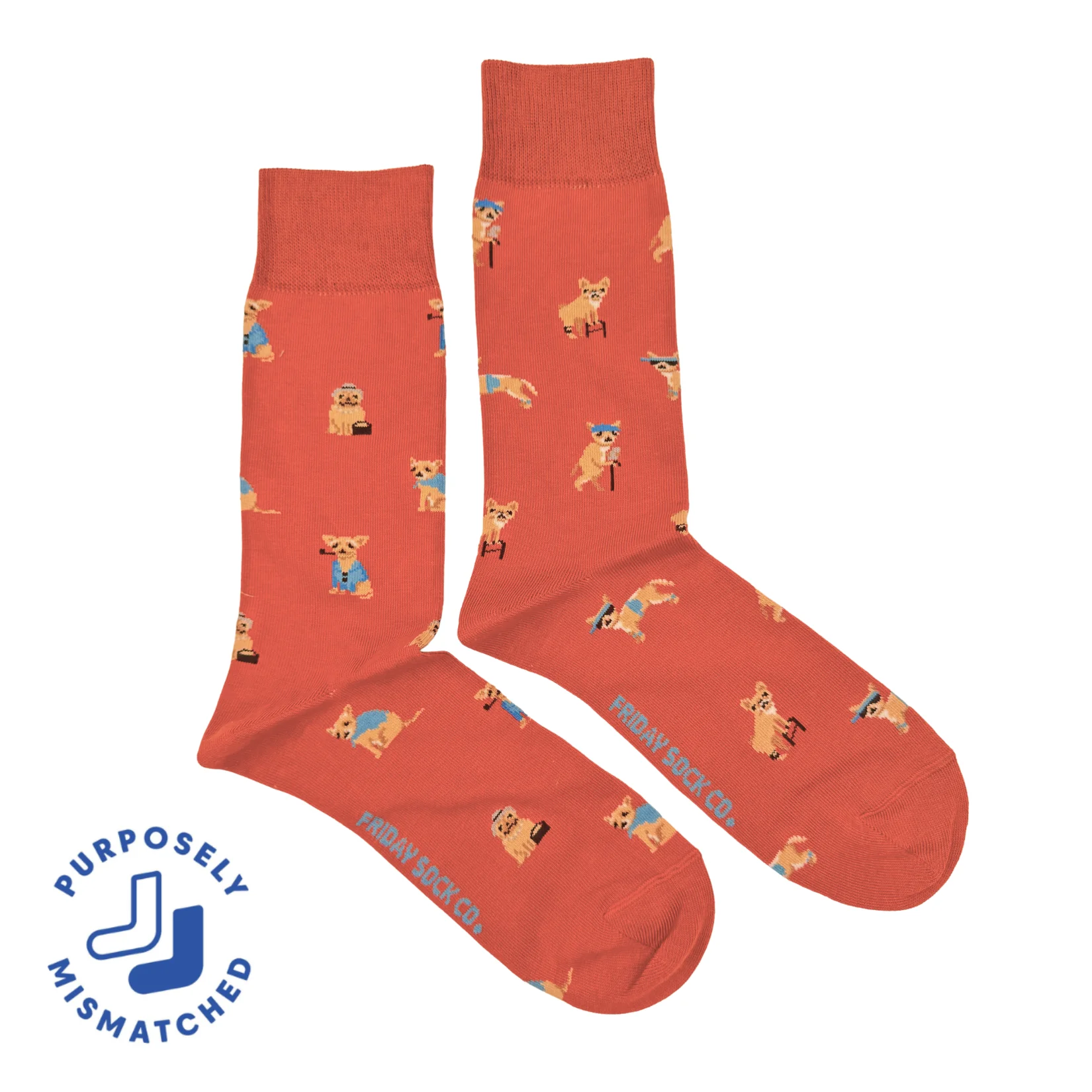 Men's Old Doggies Mismatched Socks - This Did Good