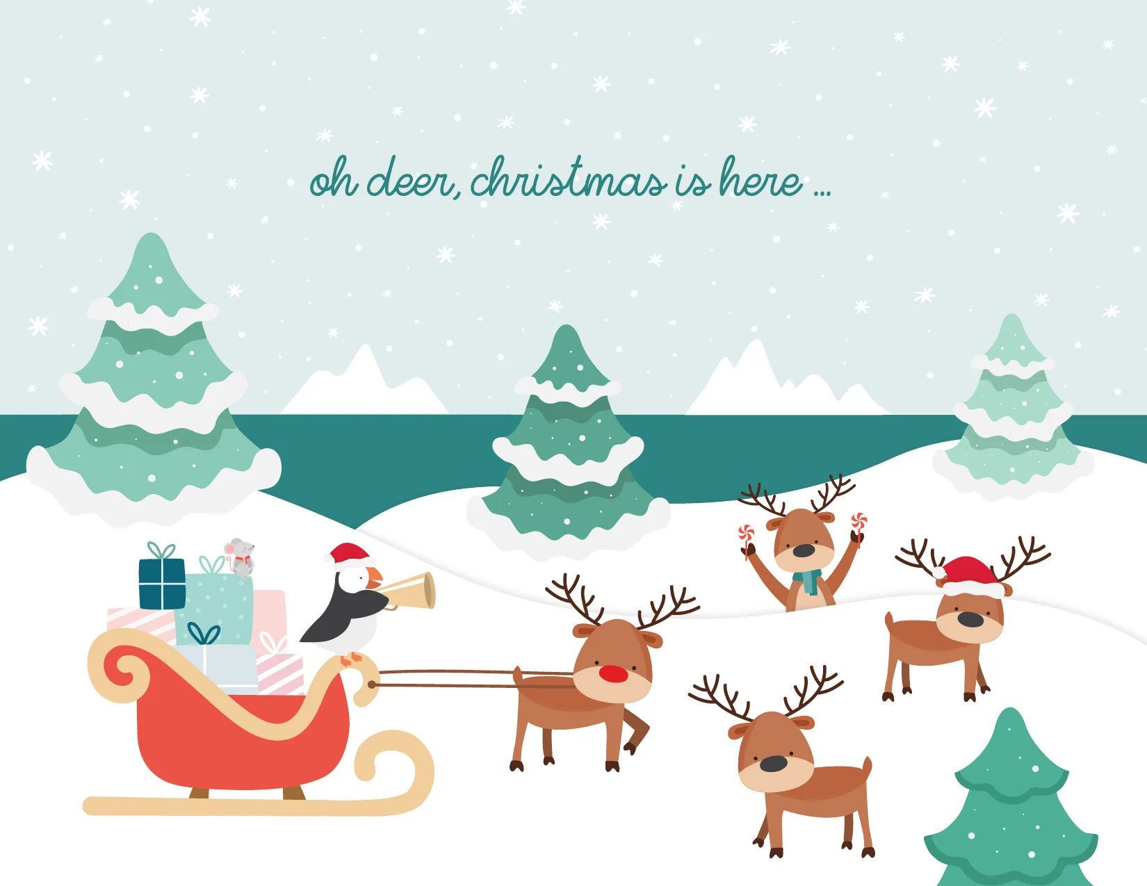Oh Deer, Christmas is Here - Image 2