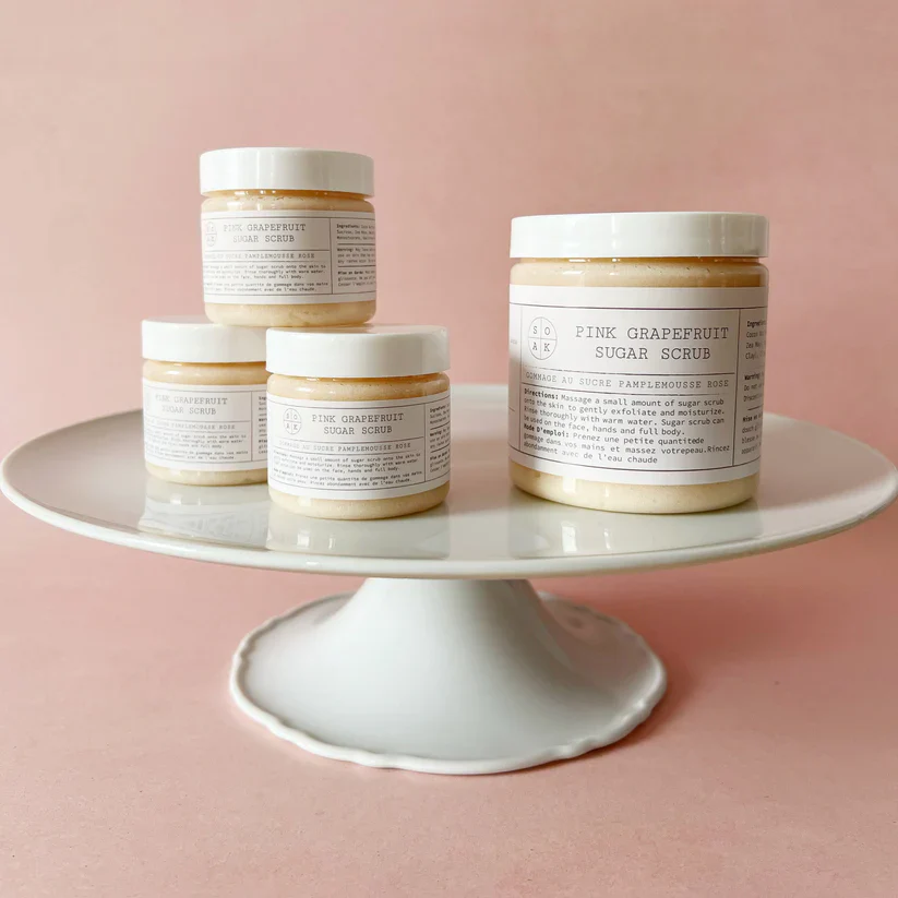 Pink Grapefruit Sugar Scrub - Image 2