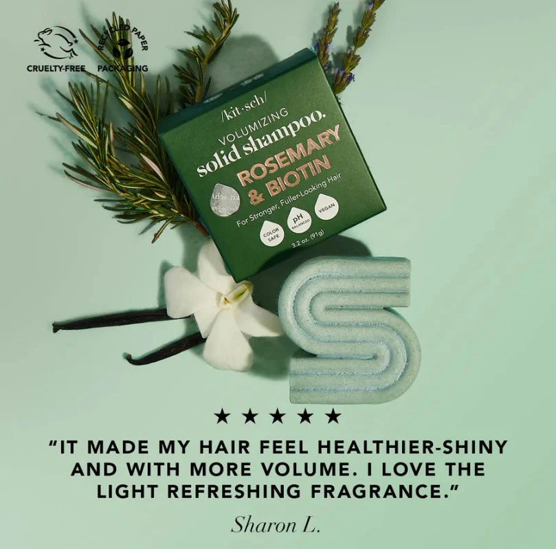 Rosemary and Biotin Shampoo Bar