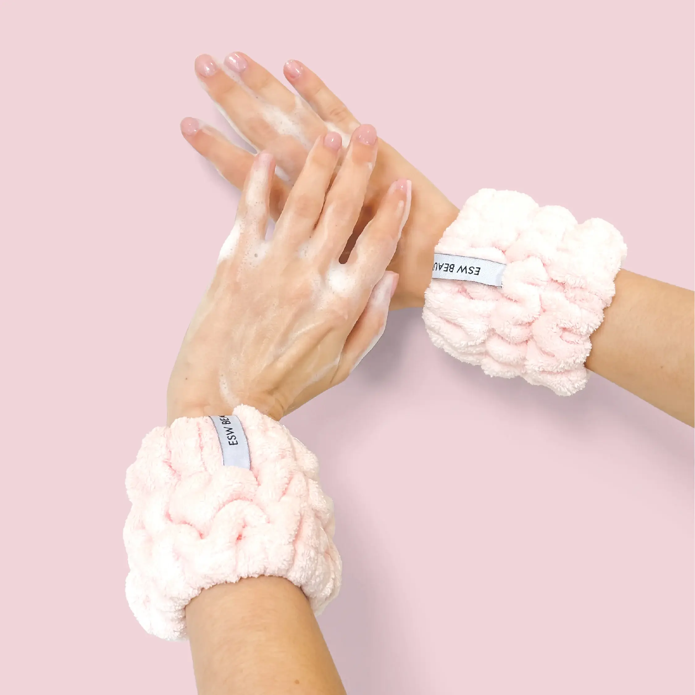 Skincare Headband & Wristbands (Set) - Image 3