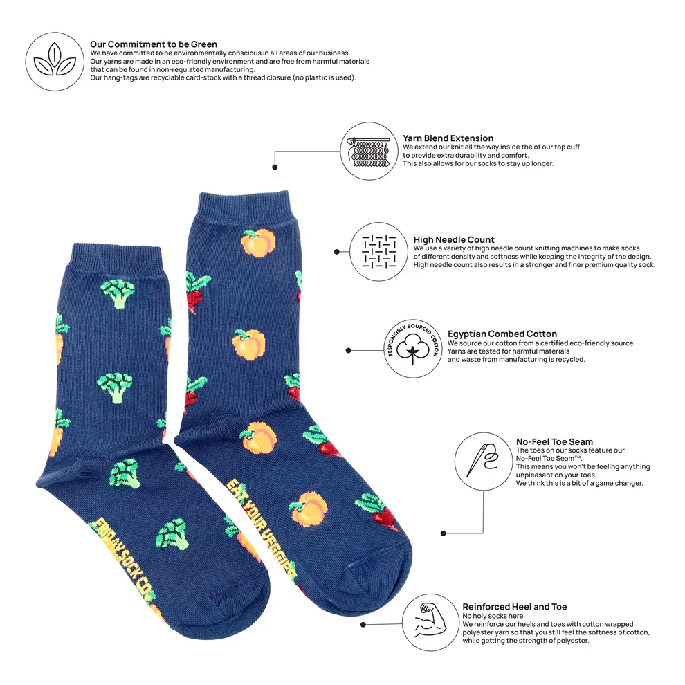 Women's Vegetable Socks - Image 3